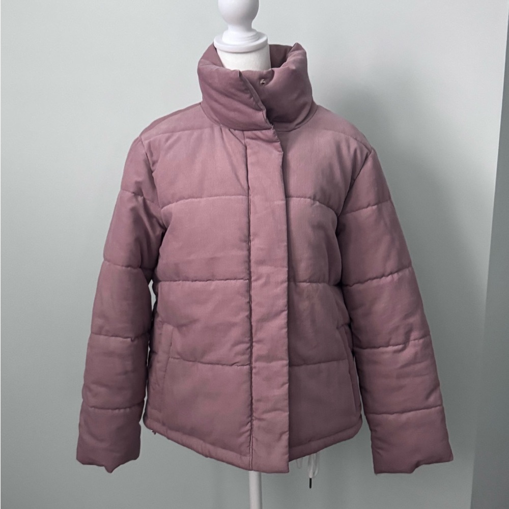 Loft Corduroy Quilted Jacket Womens Petite XX Small